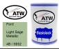 Preview: Ford, Light Sage Metallic, 4B / 5932: 500ml Lackdose, von ATW Autoteile West.